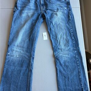 American Eagle Outfitters Men's Bootcut Distressed Jeans 34x32